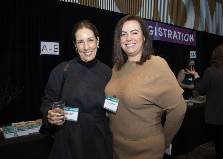 Stacy Paragary, owner, Paragary Restaurant Group; Emily Baime Michaels, executive director, Midtown Association