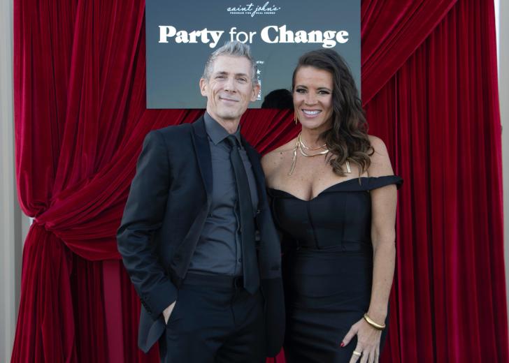 Clayton Blakley, senior vice president and director of business development, Comstock’s magazine, and Heather Hess, business development manager, EMCOR Services Mesa Energy