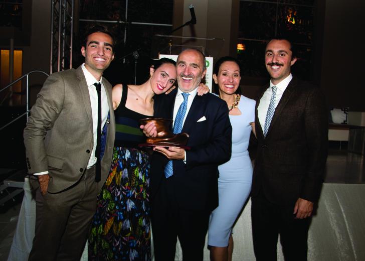 Nicholas Kolokotronis, son of Matina ad Sotiris Kolokotronis; Marisa Kolokotronis, project manager, The Grupe Company; Sotiris Kolokotronis, founder and president, SKK Developments; Matina Kolokotronis, chief operating officer, Sacramento Kings; and Constantine Kolokotronis, SKK Developments