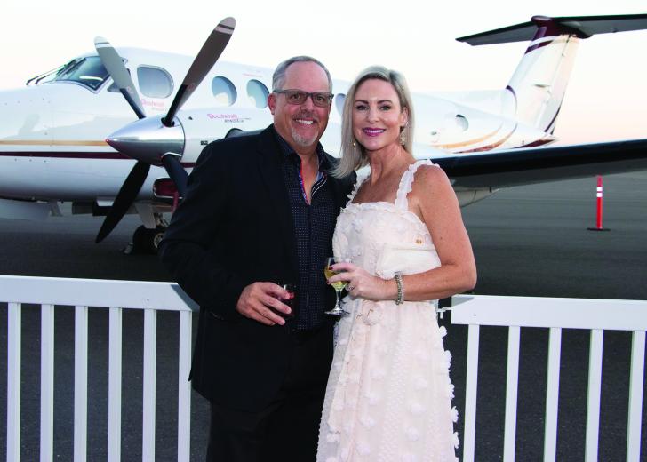 Shelley Wetton, SVP and chief marketing officer, Five Star Bank, and her husband, Tyler Wetton, president, Wetton Dental