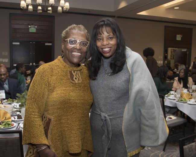 Cheryl Brownlee, president and CEO, CB Communications; and Azizza Davis Goines, president and CEO, Sacramento Black Chamber of Commerce