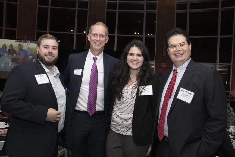 Anthony Garcia, merchant services, Five Star Bank; Richard Robinson, public affairs director, Kaiser Permanente Sacramento and Roseville; Mikayla Brettelle, marketing and communications, Five Star Bank; and Dr. Eduardo Bermudez, internist, Kaiser Permanente