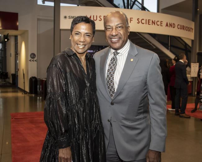 LeShelle May and her husband, Gary S. May, chancellor, UC Davis