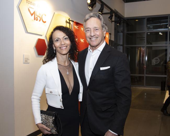 Dr. Marjorie Solomon, Oates endowed chair and professor, Department of Psychiatry and Behavioral Science, UC Davis, and Mark Friedman, chairman, Fulcrum Property Group