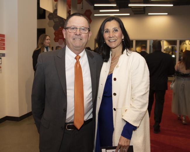 Farres Everly, chief marketing and communications officer, SMUD, and Marie Everly, area sales manager, Santander Consumer USA