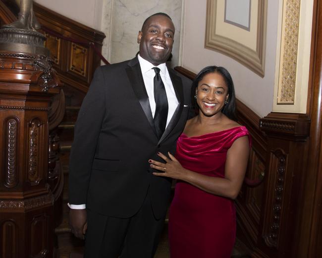 Jose Bodipo-Memba, chief diversity
officer, SMUD, and Brooke Hendrickson, executive director of student experience and diversity philanthropy, UC Berkeley