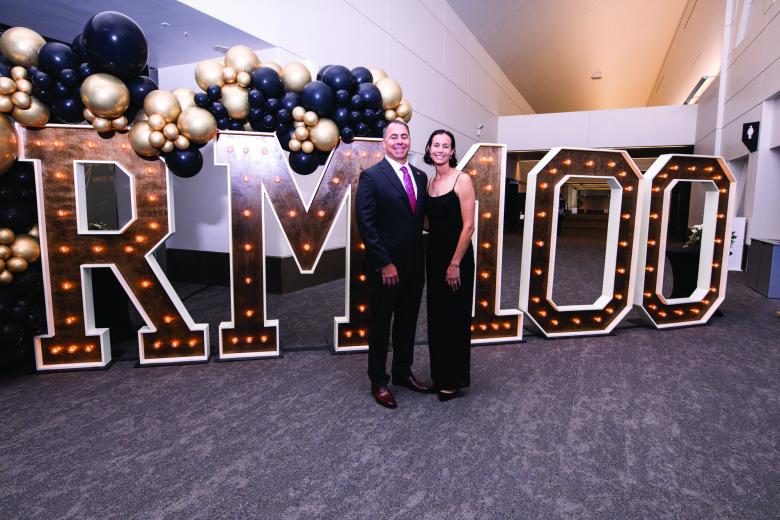 Jason Blum, president, Rex Moore, and his wife Molly Blum