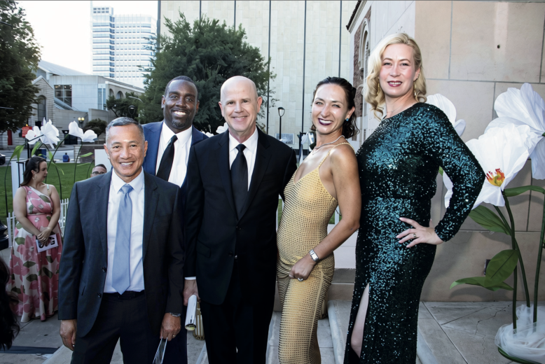 Emmanuel Relevo, IT project manager, UC Davis Health; Jose Bodipo Memba, chief diversity officer, SMUD; Thomas Kane, senior vice president and director of marketing, Tri Counties Bank; Carissa Beecham, senior counsel, Buchalter; and Darcy Totten, executive director, California Commission on the Status of Women and Girls