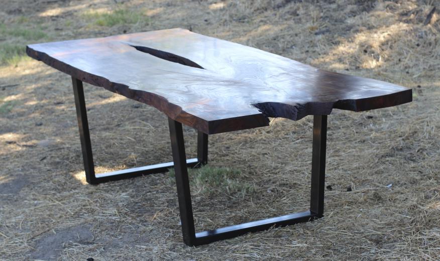 Live-edge dining table by Steve Tiller
(Photo courtesy of Steve Tiller) Live-edge dining table by Steve Tiller(Photo courtesy of Steve Tiller)