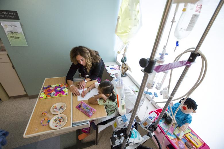 Sometimes Castles is sly when requesting schoolwork for a patient, so as to prevent the school from disenrolling the student. "The kids are usually going to go back to their home schools, so it's just silly to pull them out of the district," says Castles. "It sounds scary to the family, and it's not in the best interest of the child." Sometimes Castles is sly when requesting schoolwork for a patient, so as to prevent the school from disenrolling the student. "The kids are usually going to go back to their home schools, so it's just silly to pull them out of the district," says Castles. "It sounds scary to the family, and it's not in the best interest of the child."