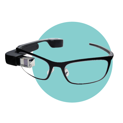 Google Glass is an optical, head-mounted display that allows users to bring their computer everywhere they go. A beta version was released in May of last year for $1,500, though there is still no word on when a consumer version will be available.
(photo: Wikimedia)