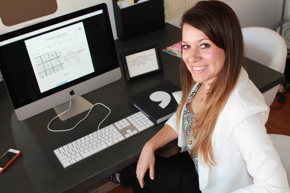 Melissa Camilleri, of Compliment, Inc., founded the 21-Day Insta-Course. (Photo by Katrina Foster)