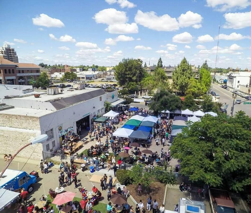 Stockmarket launched in downtown Stockton in May 2015. (Photo courtesy Visit Stockton)
