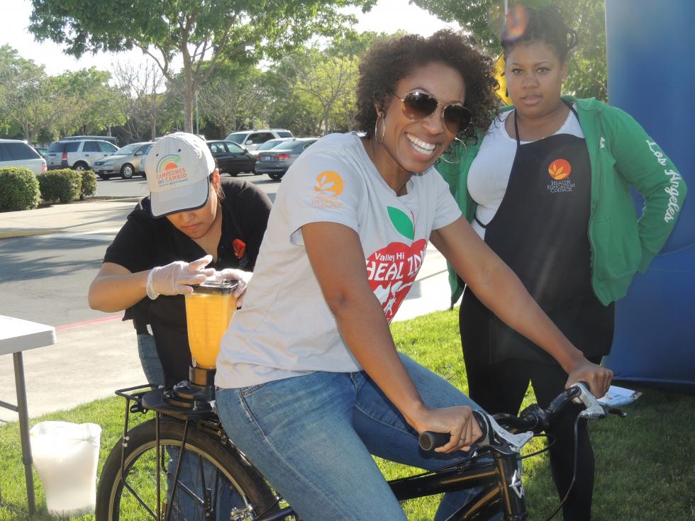 Shaunda Johnson is involved with the Healthy Eating and Active Living Zone, an initiative of the Health Education Council in the Valley Hi neighborhood. (Photo courtesy Shaunda Johnson)