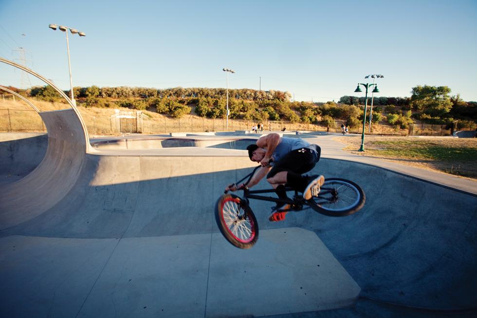 Wally Hollyday designed the 45,000-square-foot park for skateboarders. 