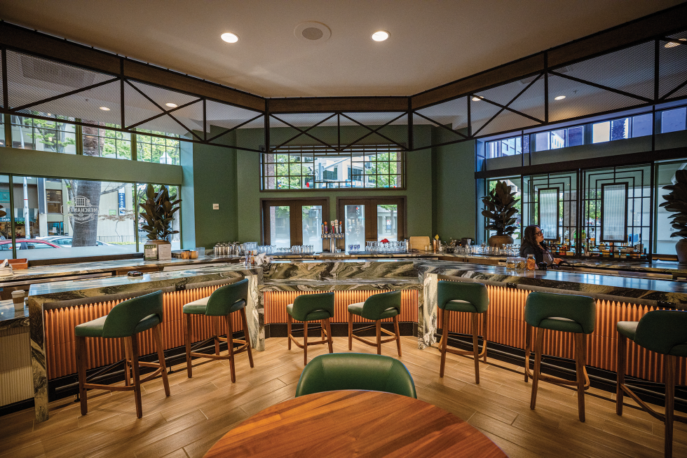 The Sheraton Grand just underwent a $35 million renovation for its 25th anniversary in Sacramento. (Photo by Wes Davis)