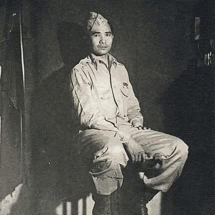 Lucio Rabe was a Filipino immigrant to Sacramento who fought for the U.S. Army during World War II, and whose grandson, Mike McKenzie is the founder of one of the main schools teaching Eskrima in the Capital Region today. (Courtesy photograph)