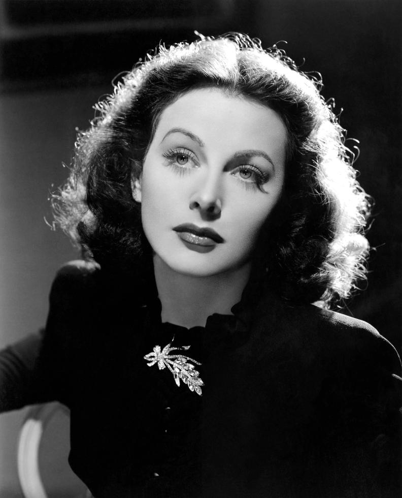 Hedy Lamarr in "The Heavenly Body." (Public domain via Wikimedia Commons)
