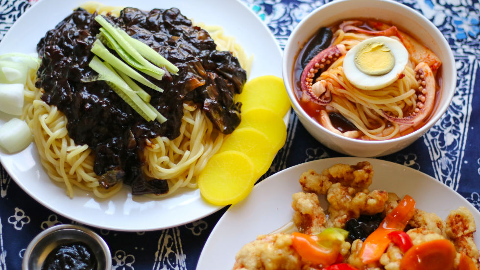 Enjoy Market : [Enjoy Food] Special Noodles in Jeongseon Market!